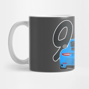 911 gts racing blue Mug